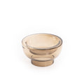 Glass Bowl in Coffee Color - Small