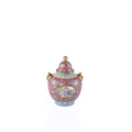 Hand-Painted Chinese Porcelain Jar with Lid