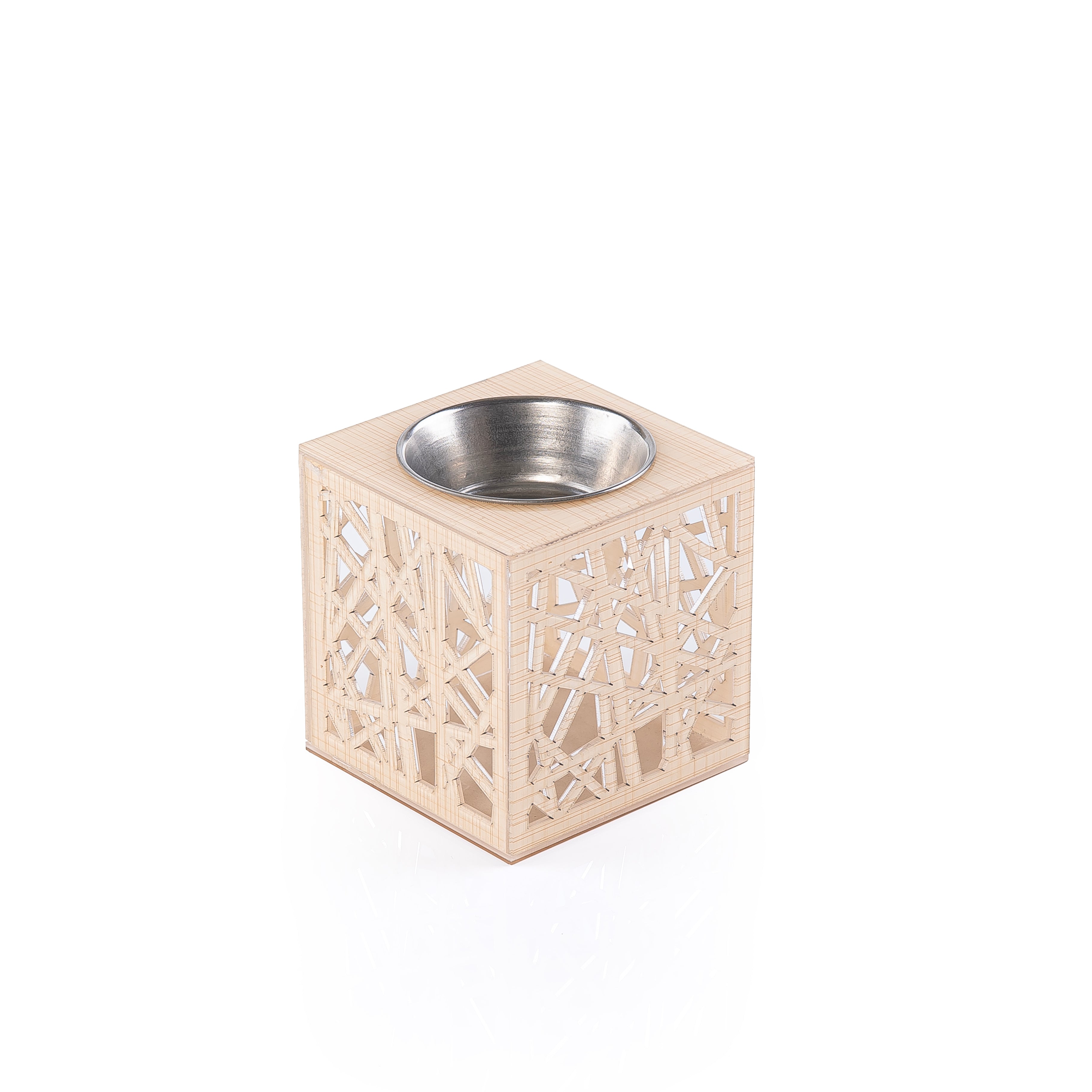 Incense Burner With a Artistic Wooden Base