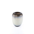 Copper Oxide Cylindrical Wood Vase
