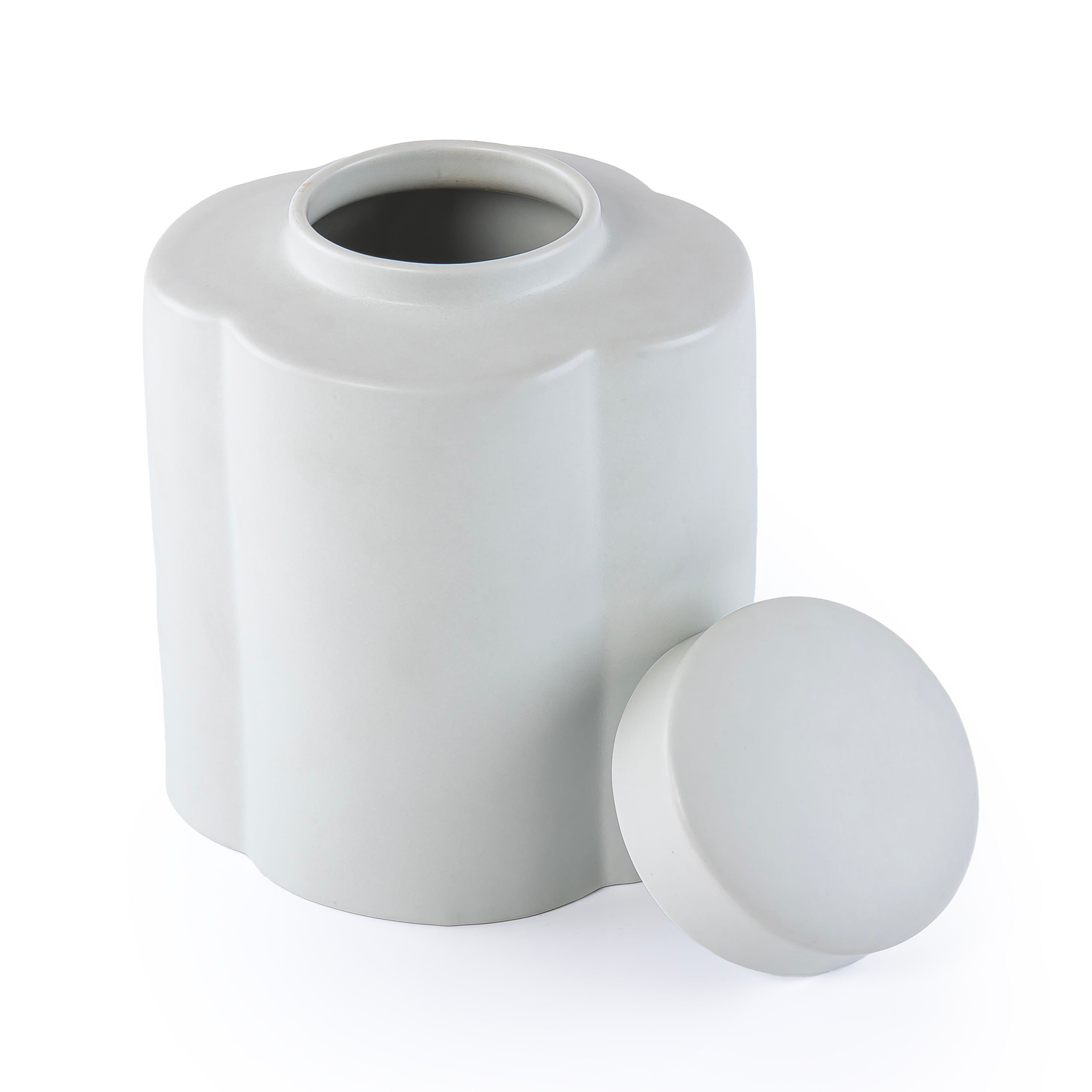Large Ceramic Jar with Lid