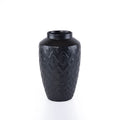 Black Ceramic Vase