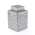 Elegant Metal Vase With Cover