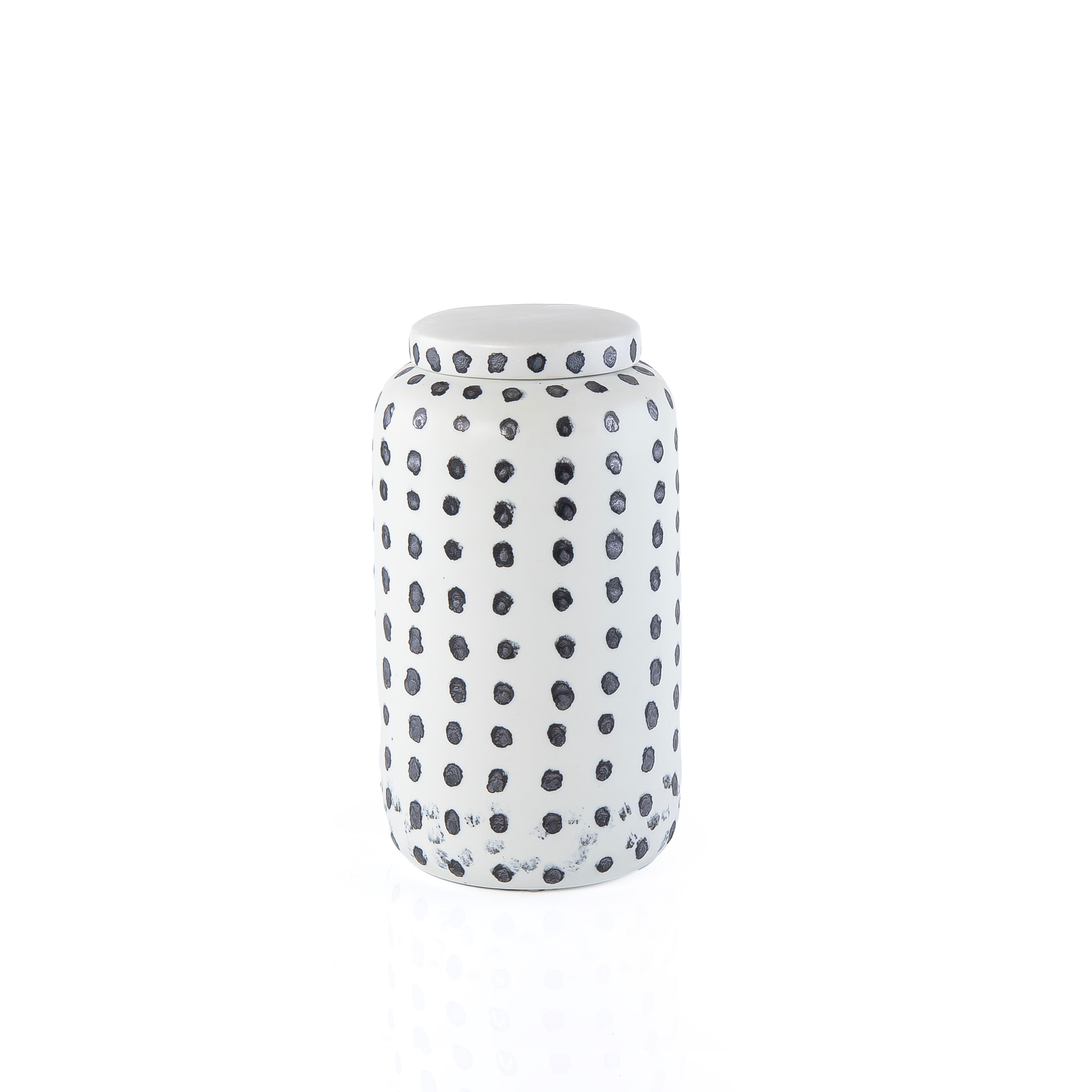 Elegant Ceramic Storage Jar with Lid