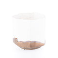Ceramic Flower Pot Gold Plated