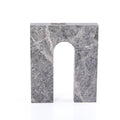 Grey Geometric Vase – Square & Round Shape