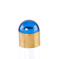 Elegant Gold & Blue Dome Accent Piece