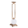 Modern Marble & Gold Candle Holder