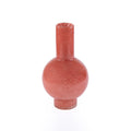 Glass Vase - Red