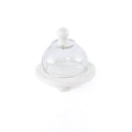 Round Marble Stand With A Glass Cover