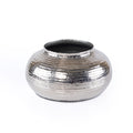 Metal Planter - Silver