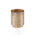 Decorative Metal Planter - Gold