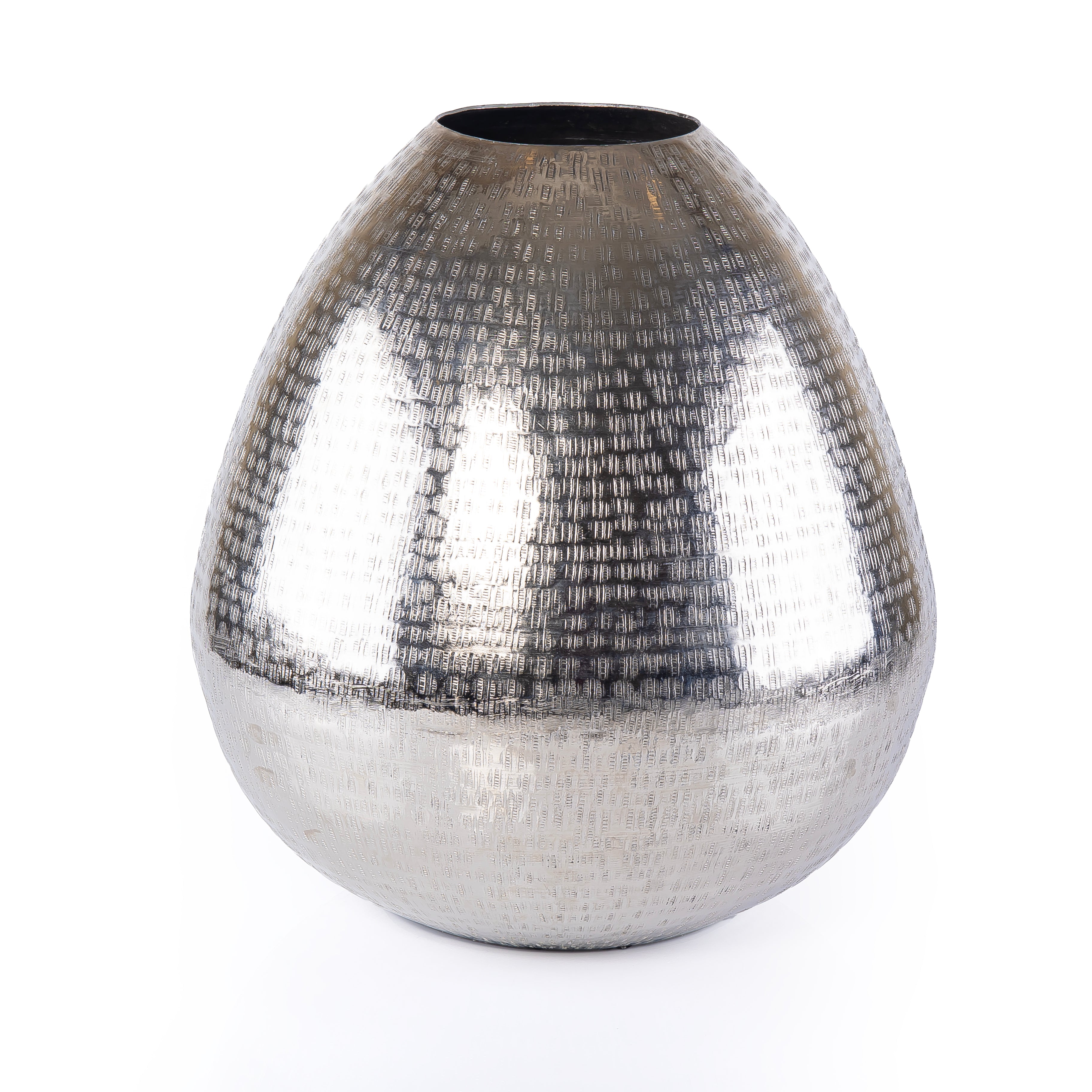 Silver Metal Planter