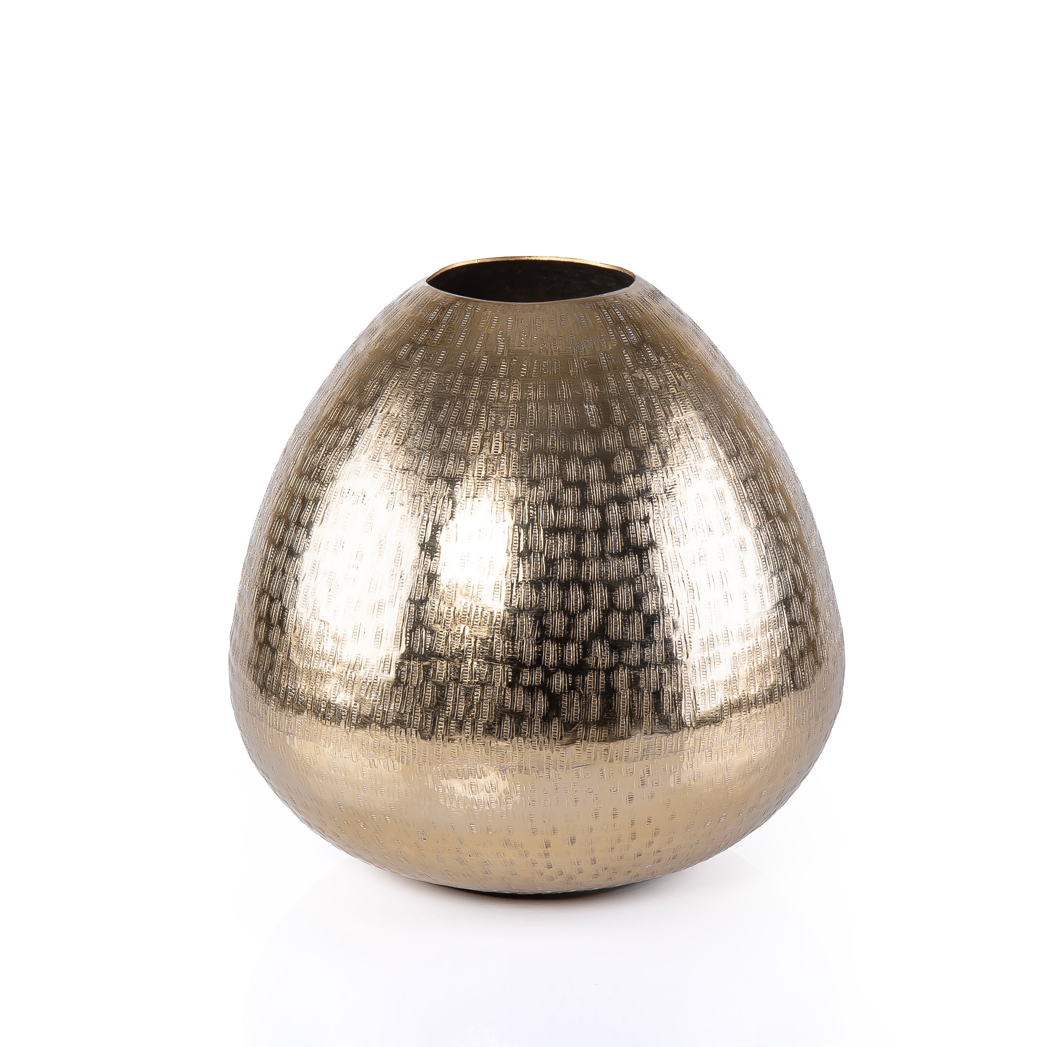 Gold Metal Planter