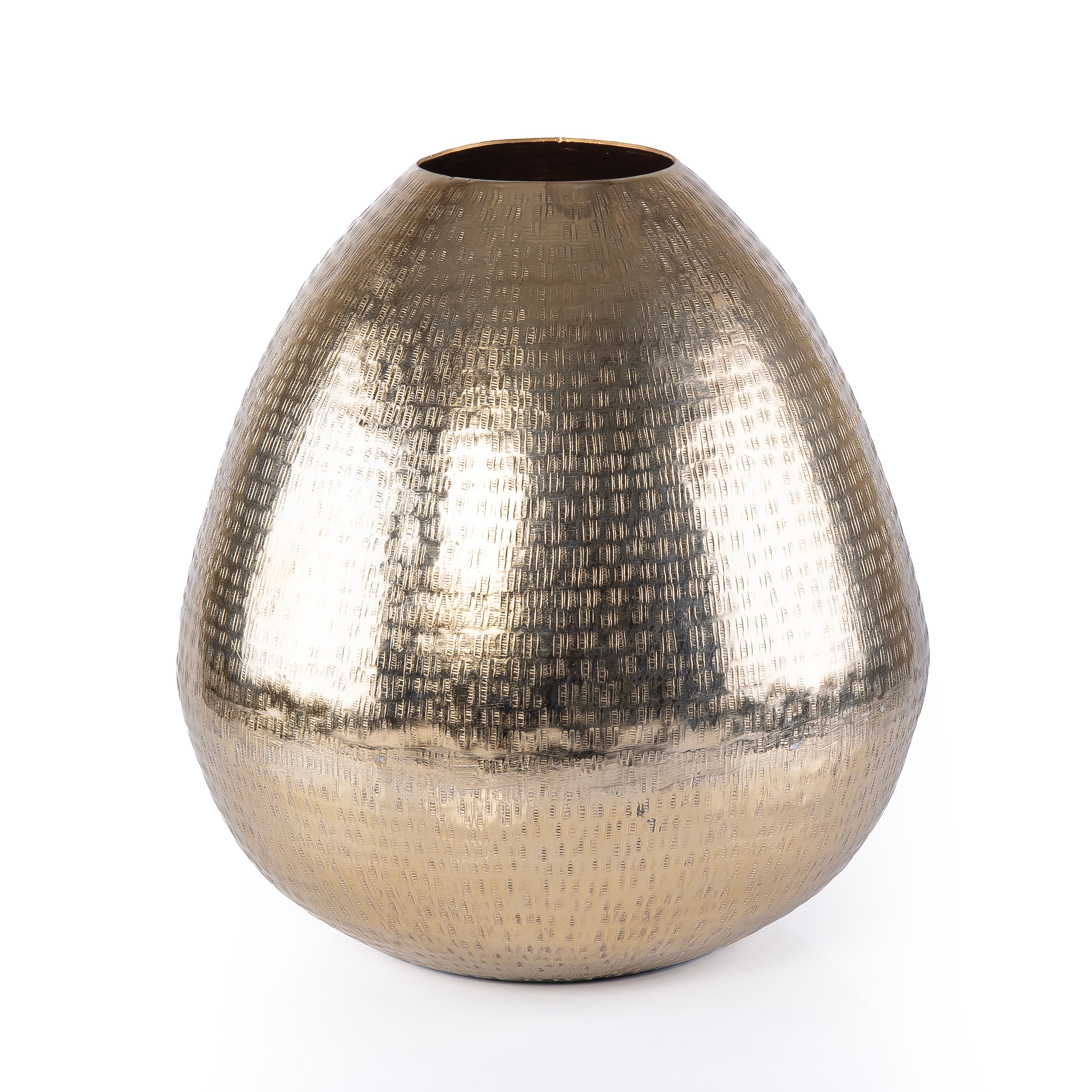 Gold Metal Planter