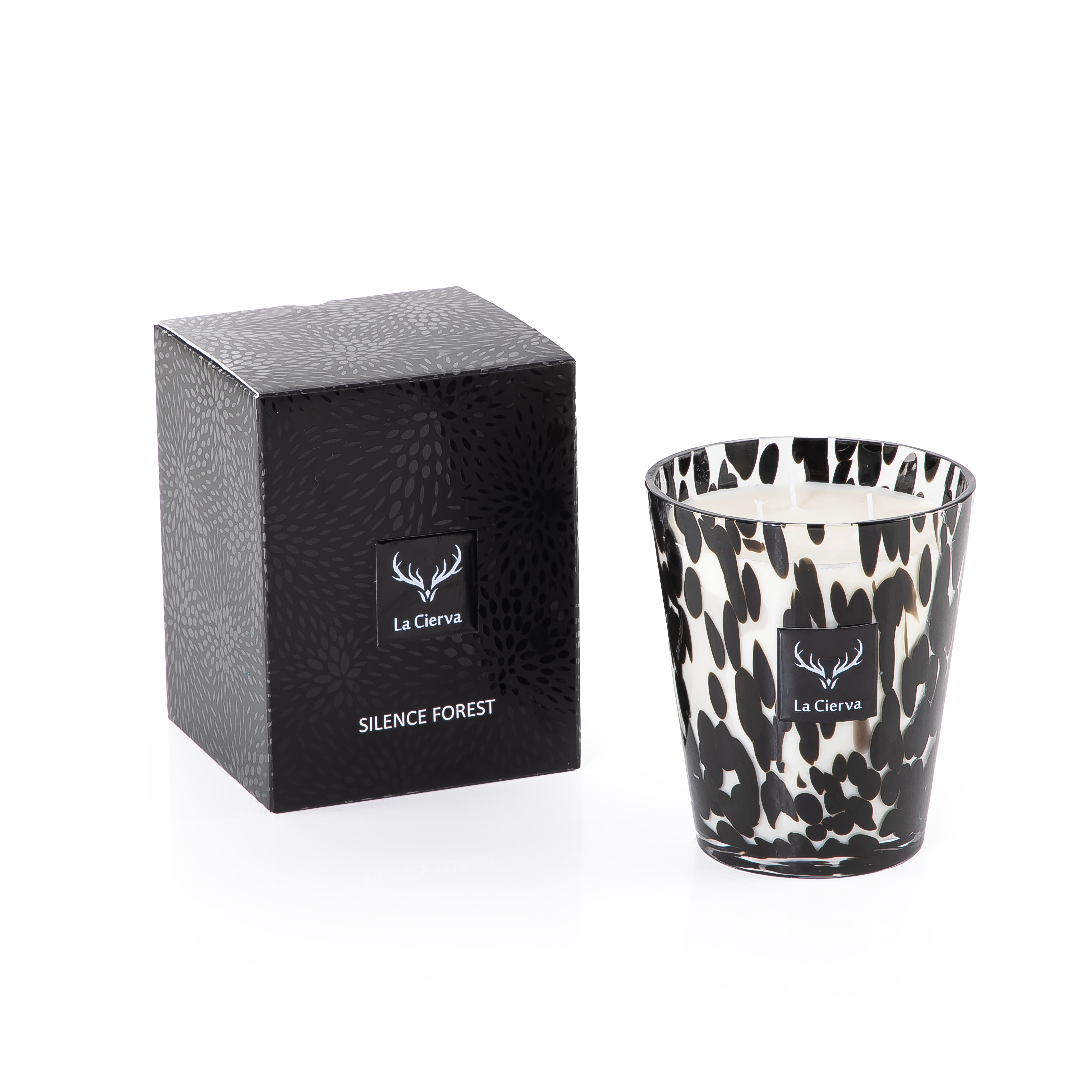 Silence Forest Scented Candle- Black from la cierva 900g