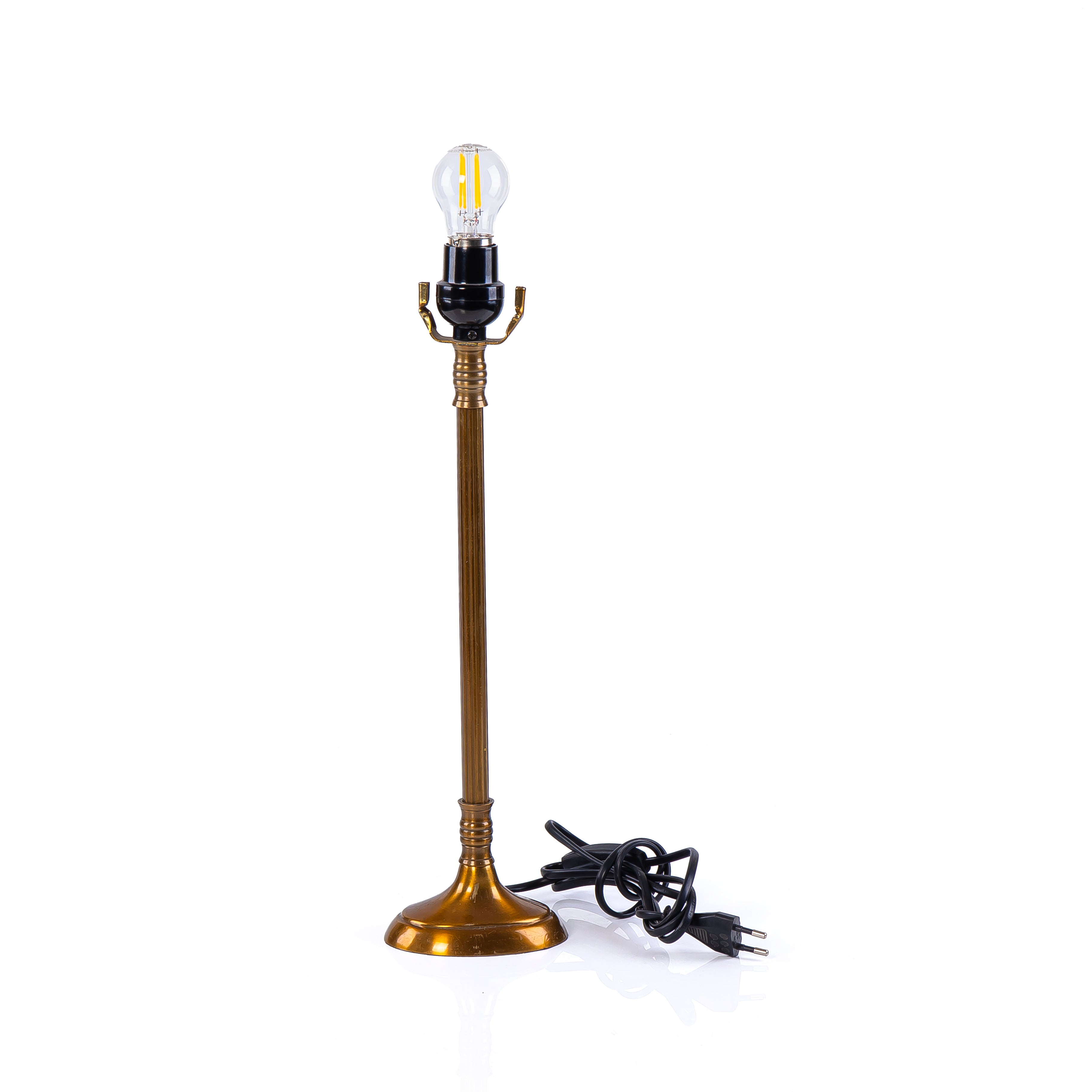 Vintage Brass Floor Lamp Base