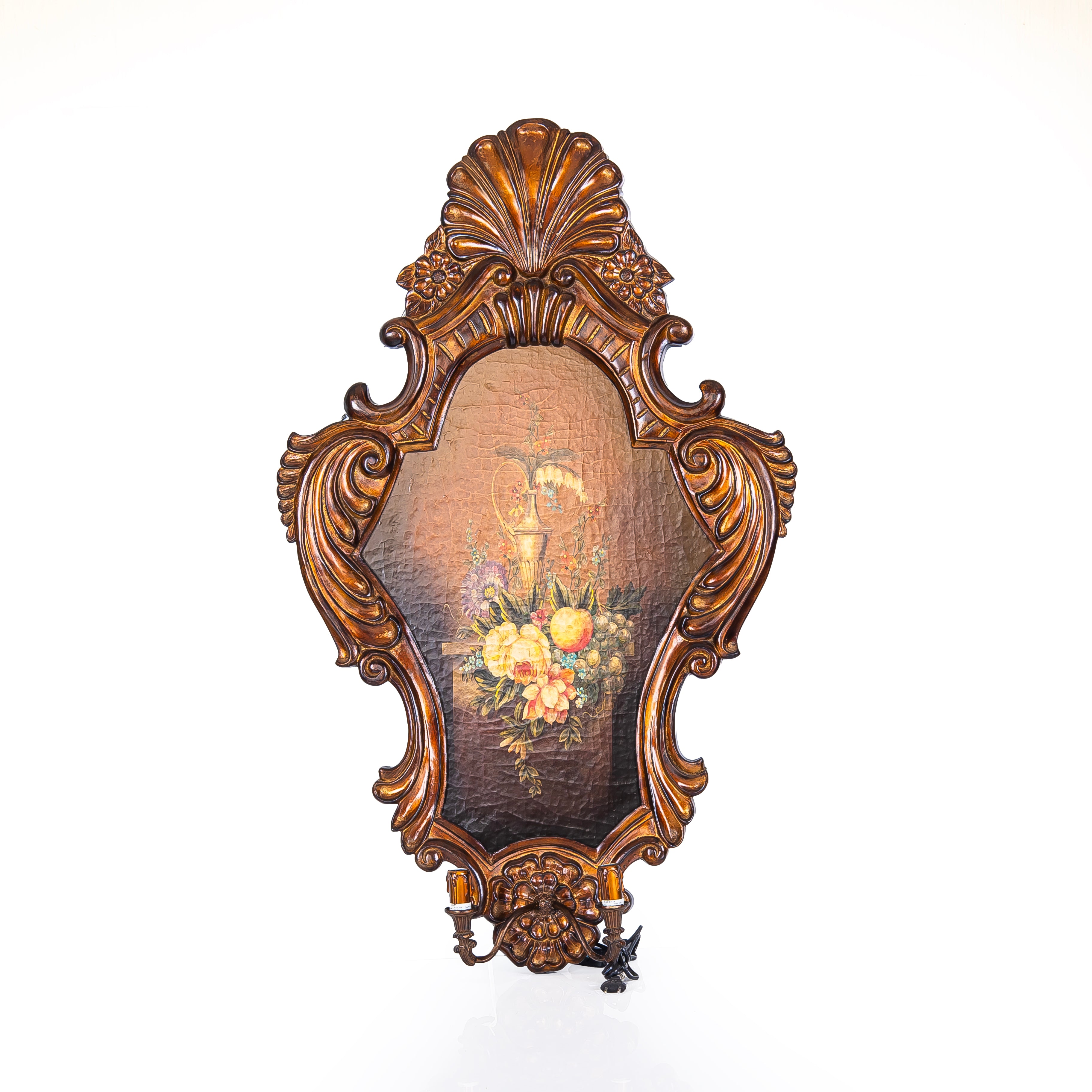 Wooden Wall Panel with Resin Frame