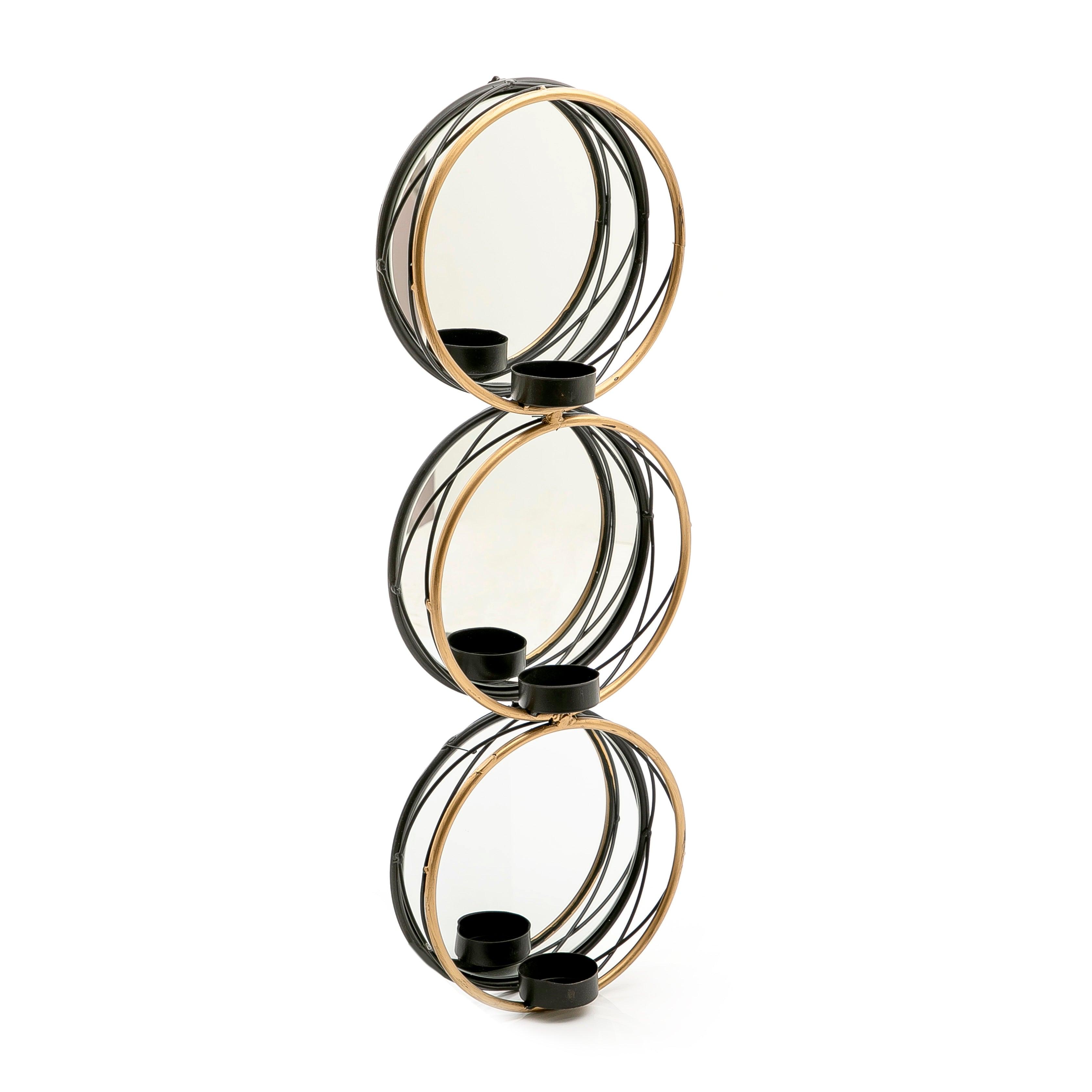 Modern Mirror Candle Holder