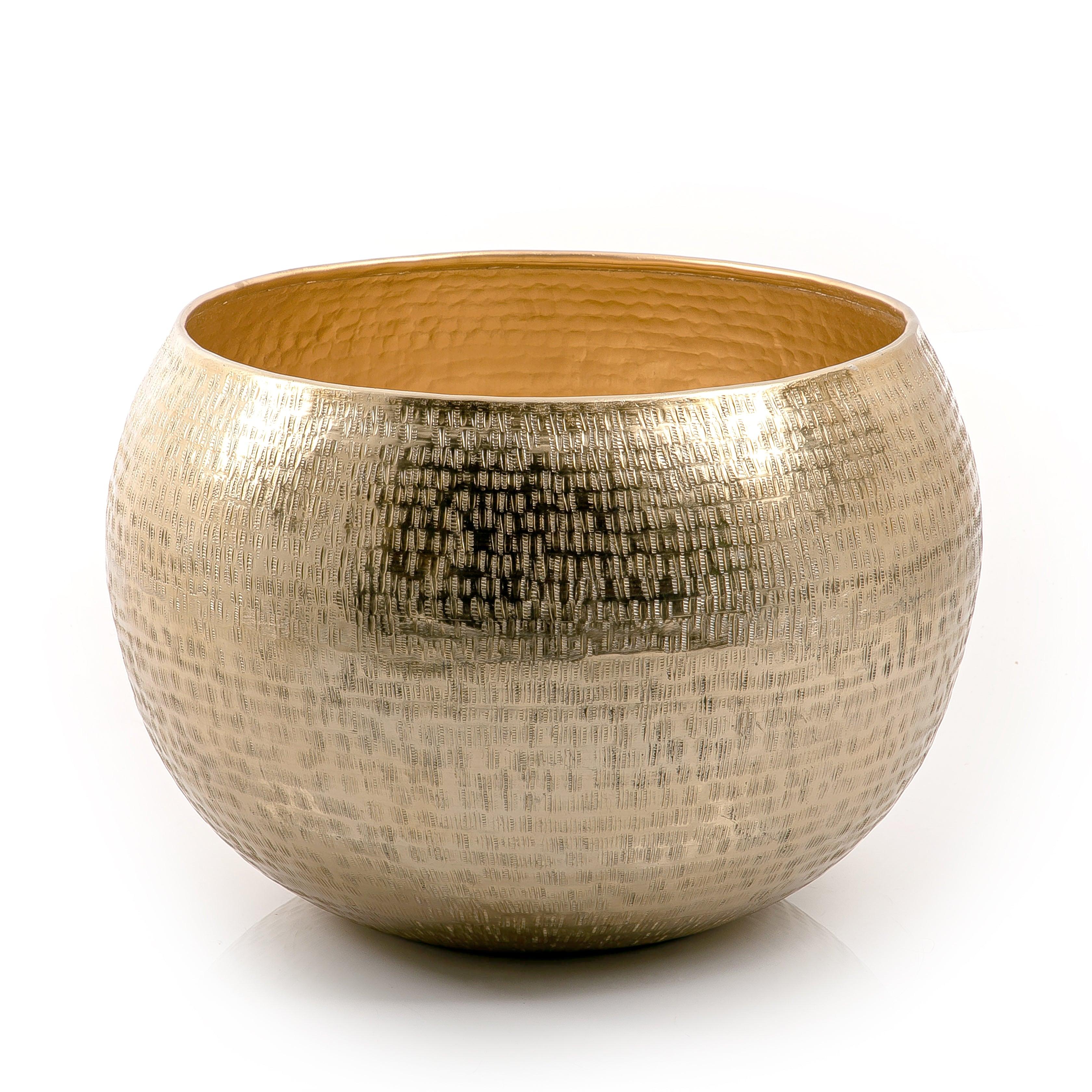 Metal Planter - Gold