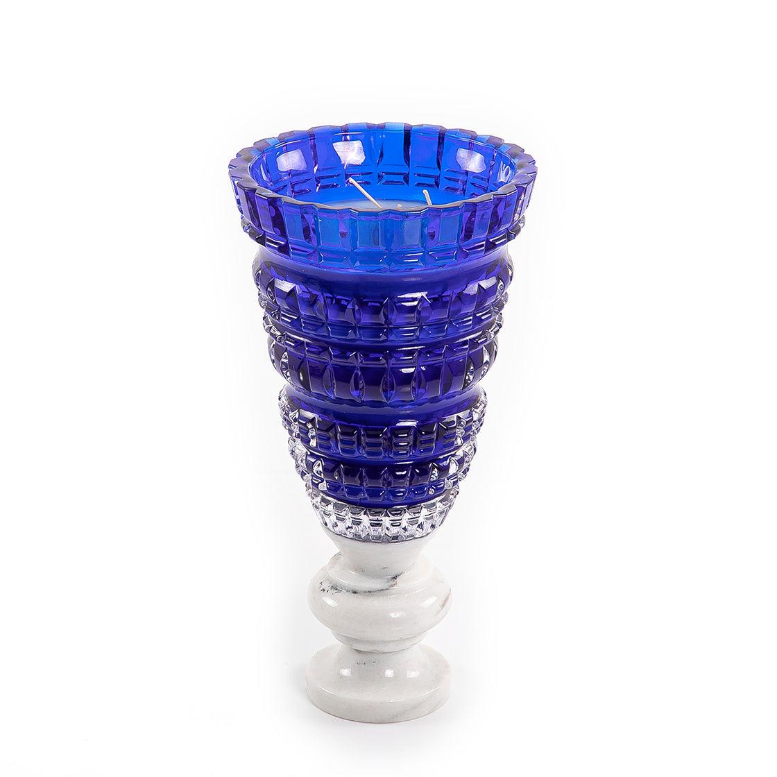 Blue Scented Candle