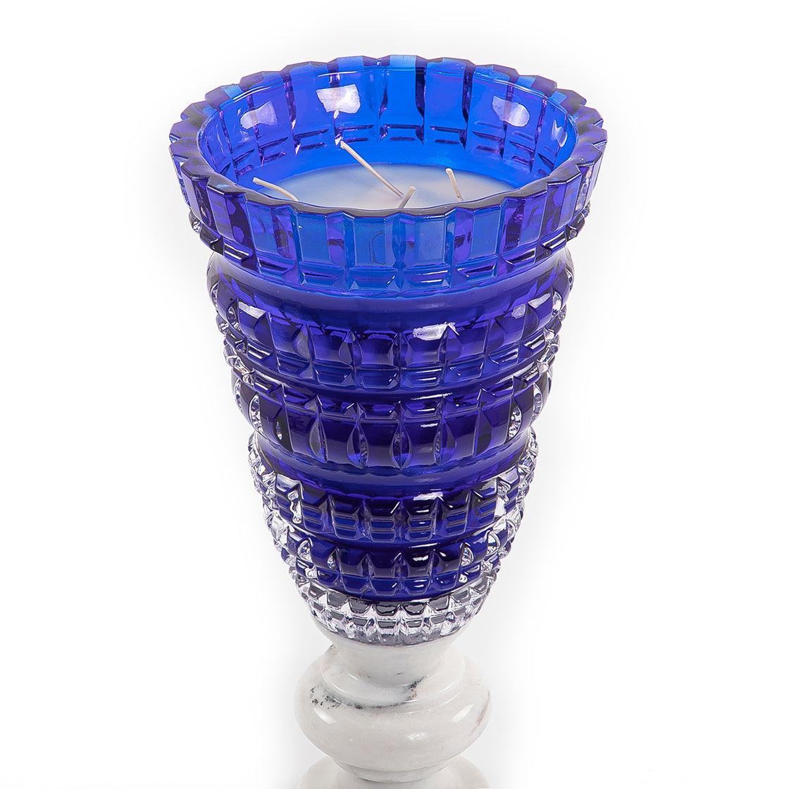 Blue Scented Candle