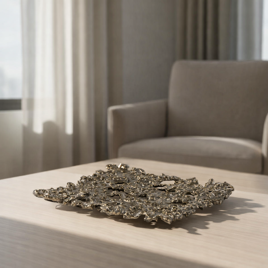 Square Metal Platter