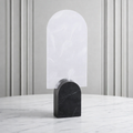 Modern Marble & Acrylic Decorative Stand