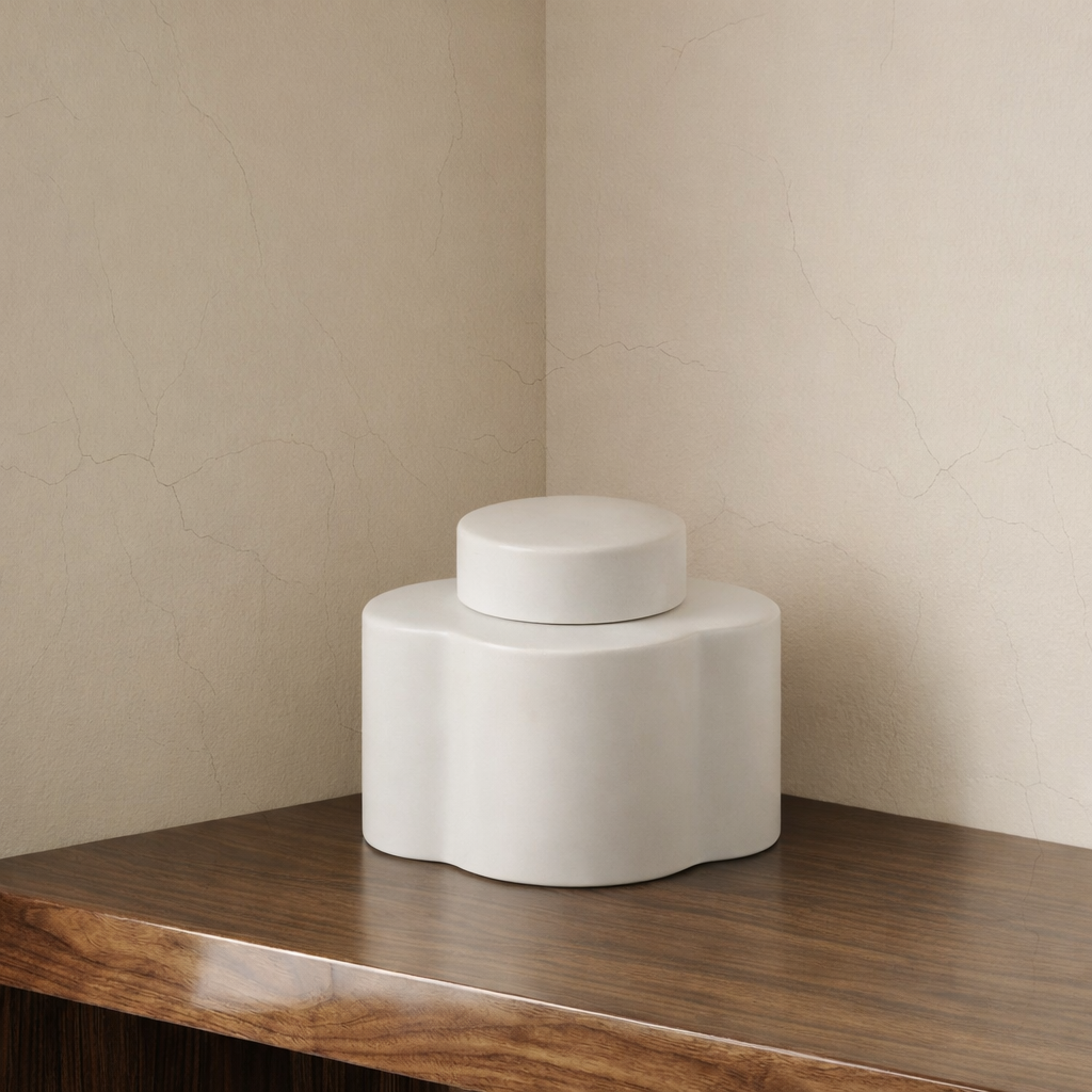 Small Ceramic Jar with Lid