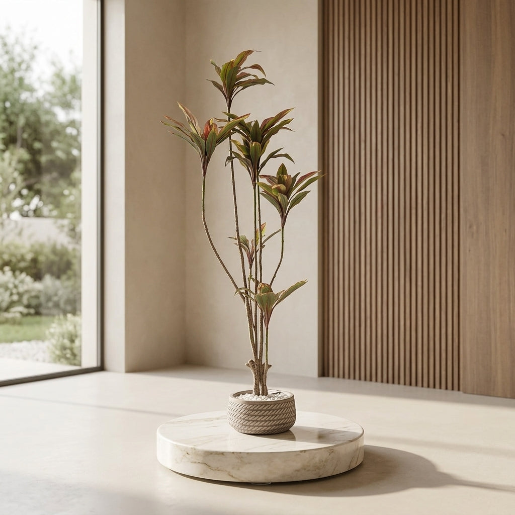 Elegant Artificial Dracaena Plant