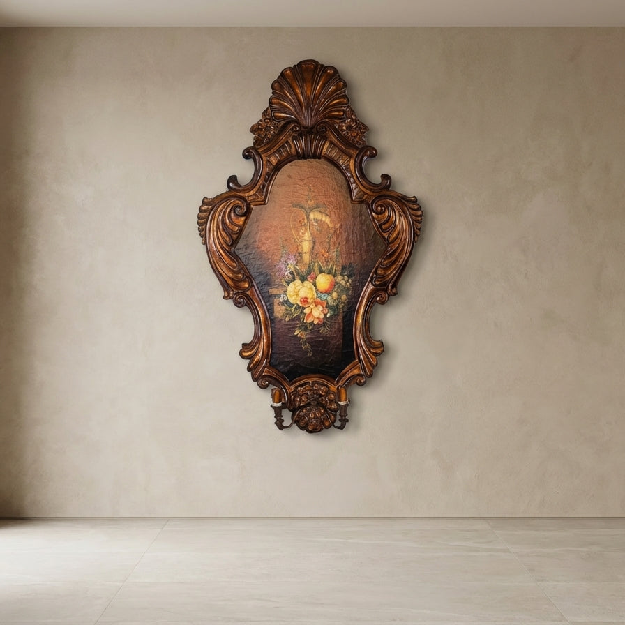 Wooden Wall Panel with Resin Frame