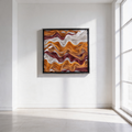 3D Wall Painting with Acrylic Frame
