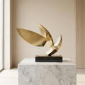 Metal & Marble Office Decor