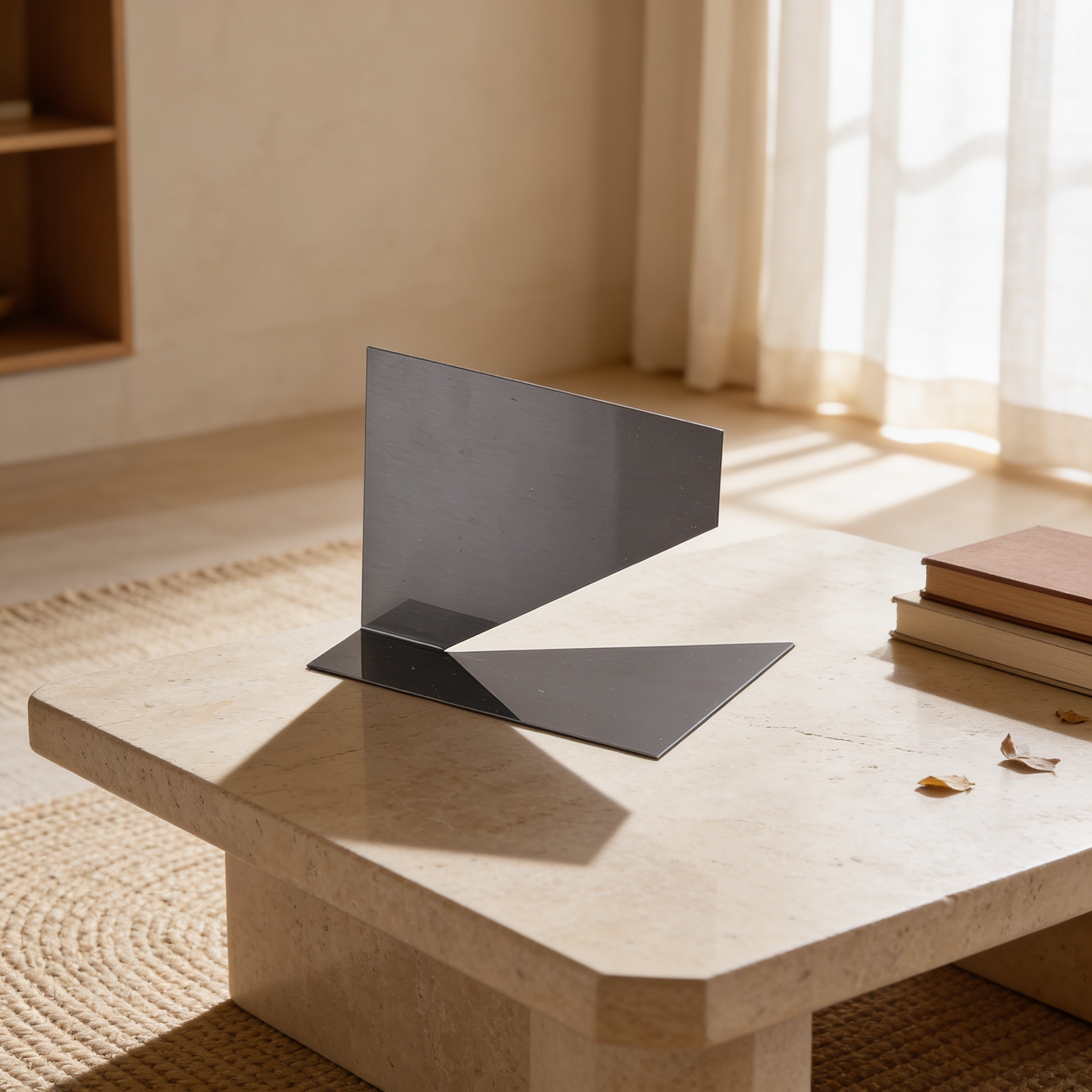 Black Decoration Folding Surface