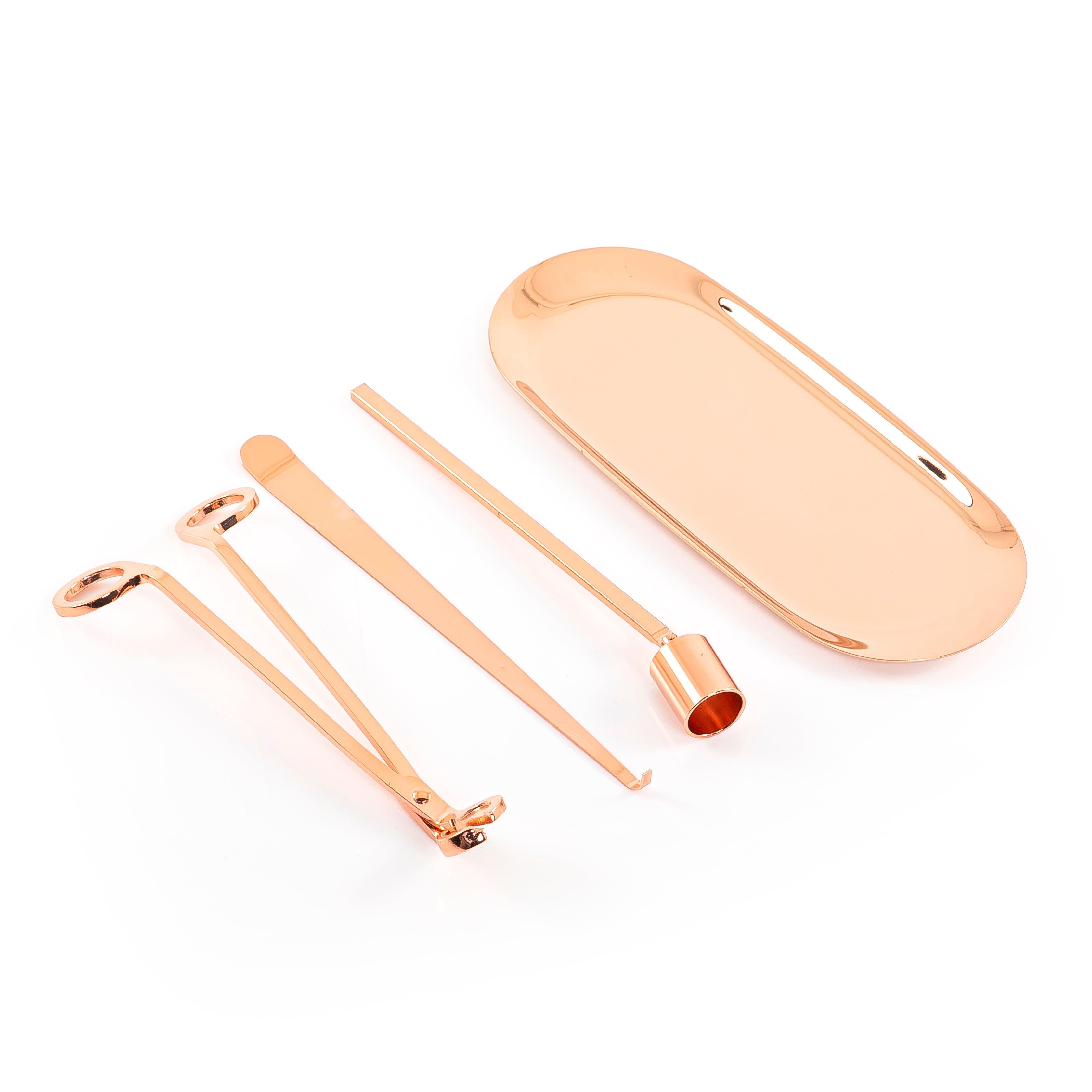 Rose Gold Candle Tools